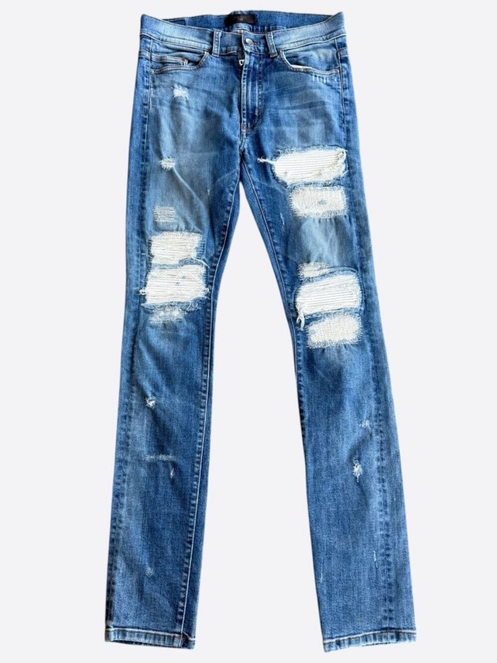 Amiri Classic Indigo White Patch Jeans